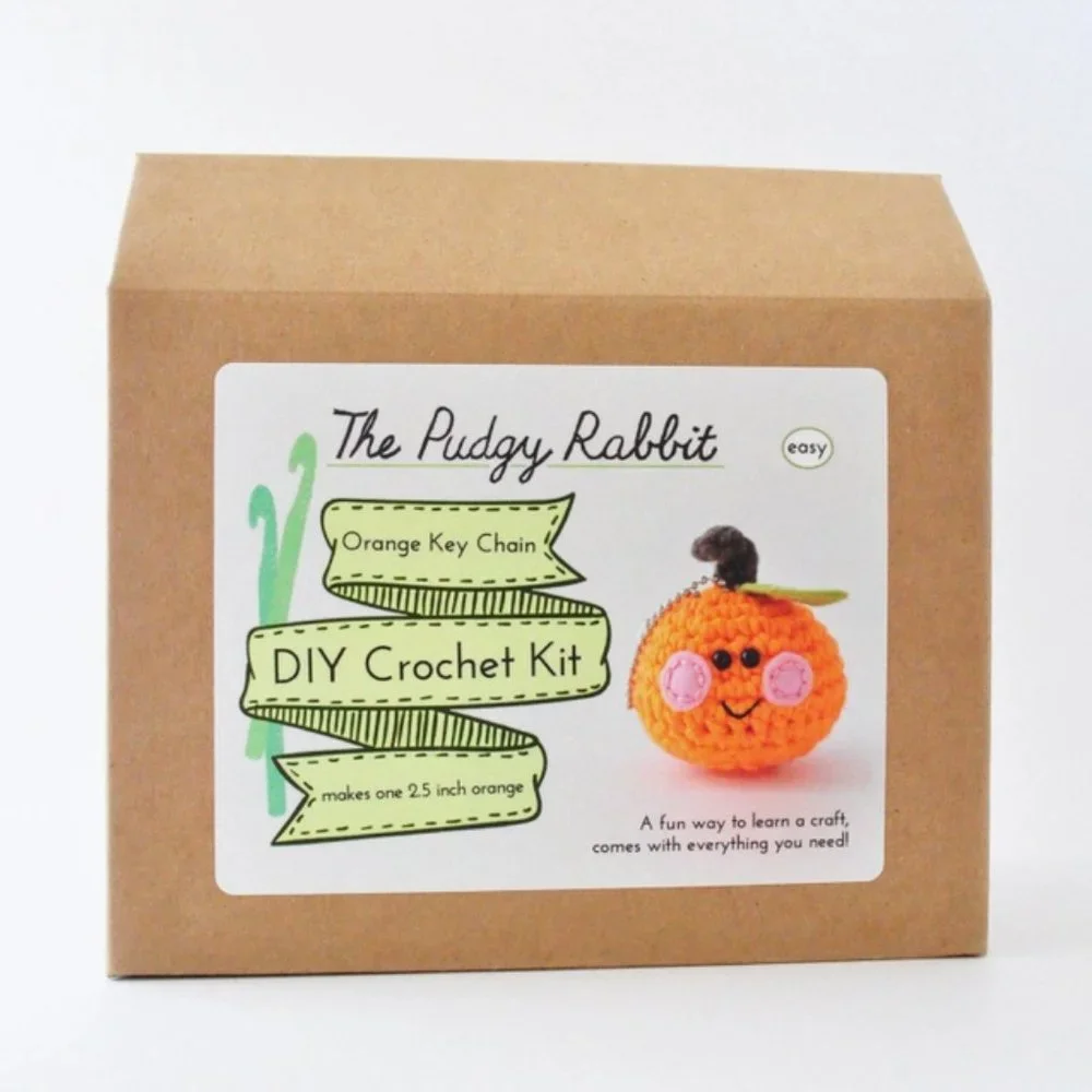 Orange Keychain Crochet Kit - Picture 5 of 8